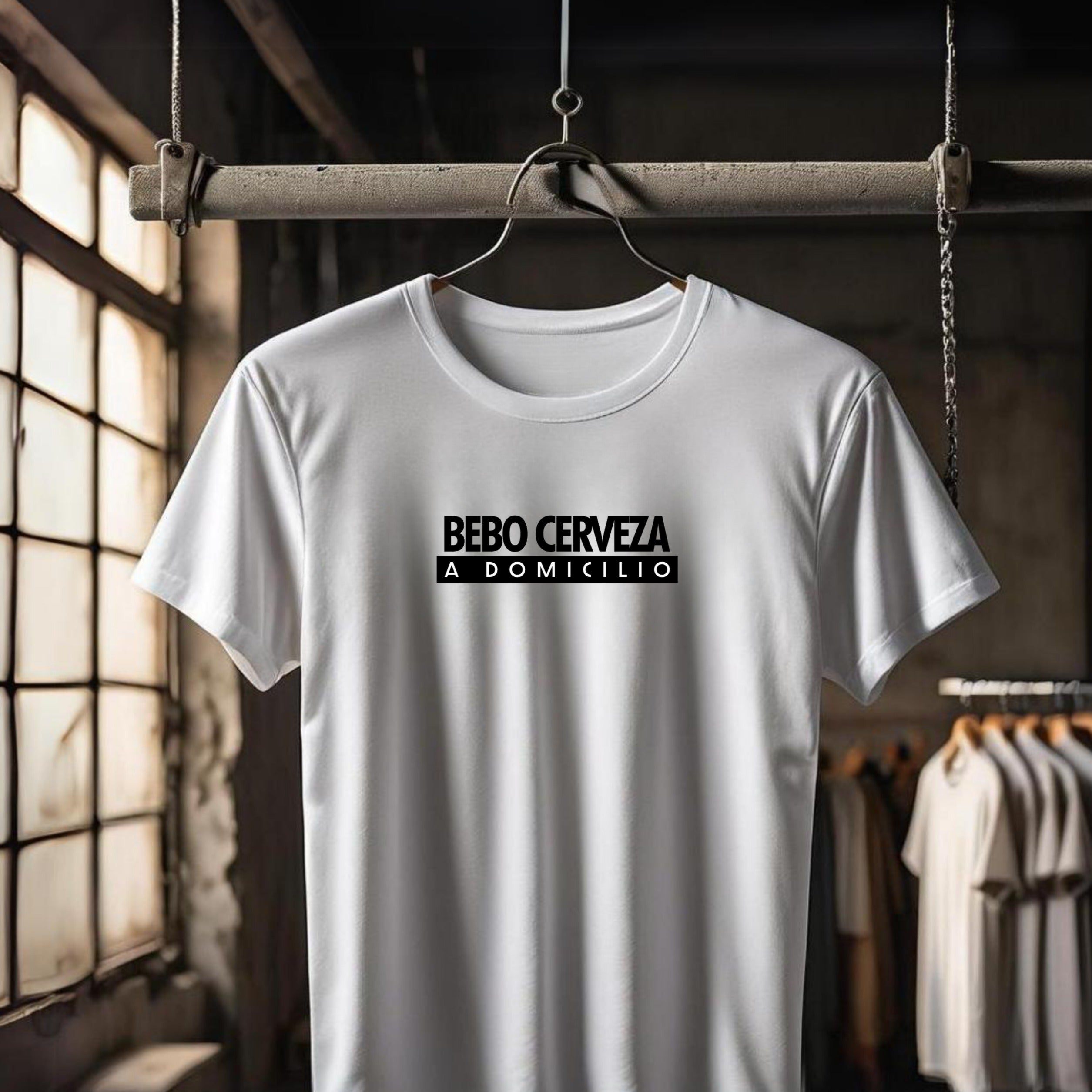 Polo Hombre Bebo cerveza a domicilio