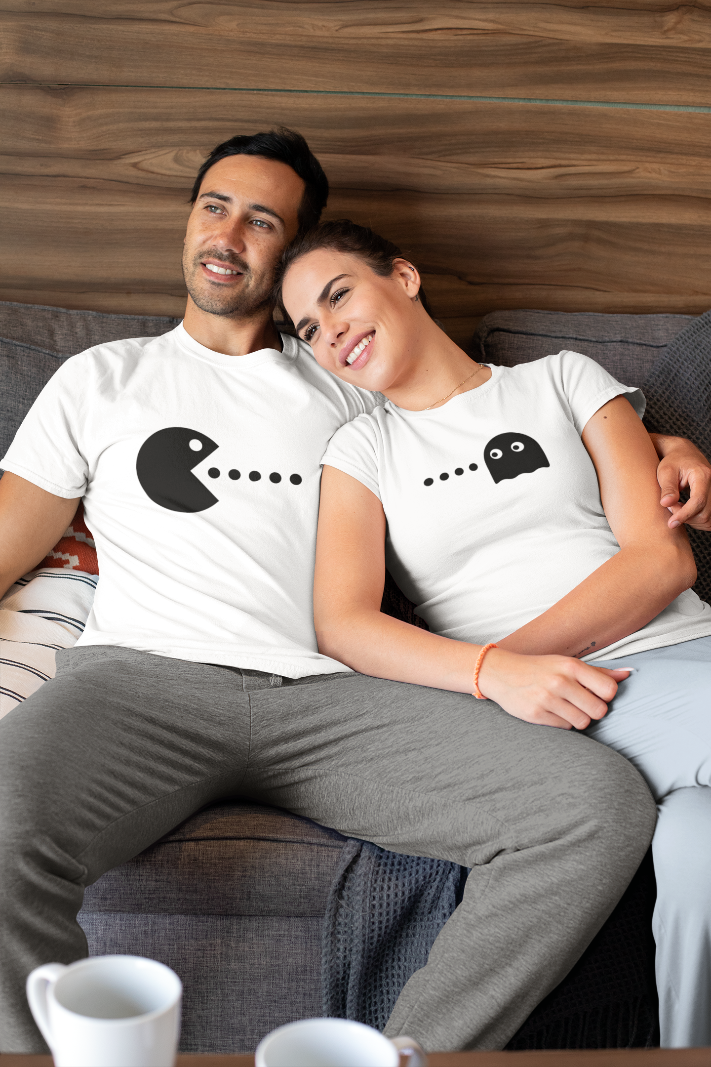Polos Match Pareja - Pac Man