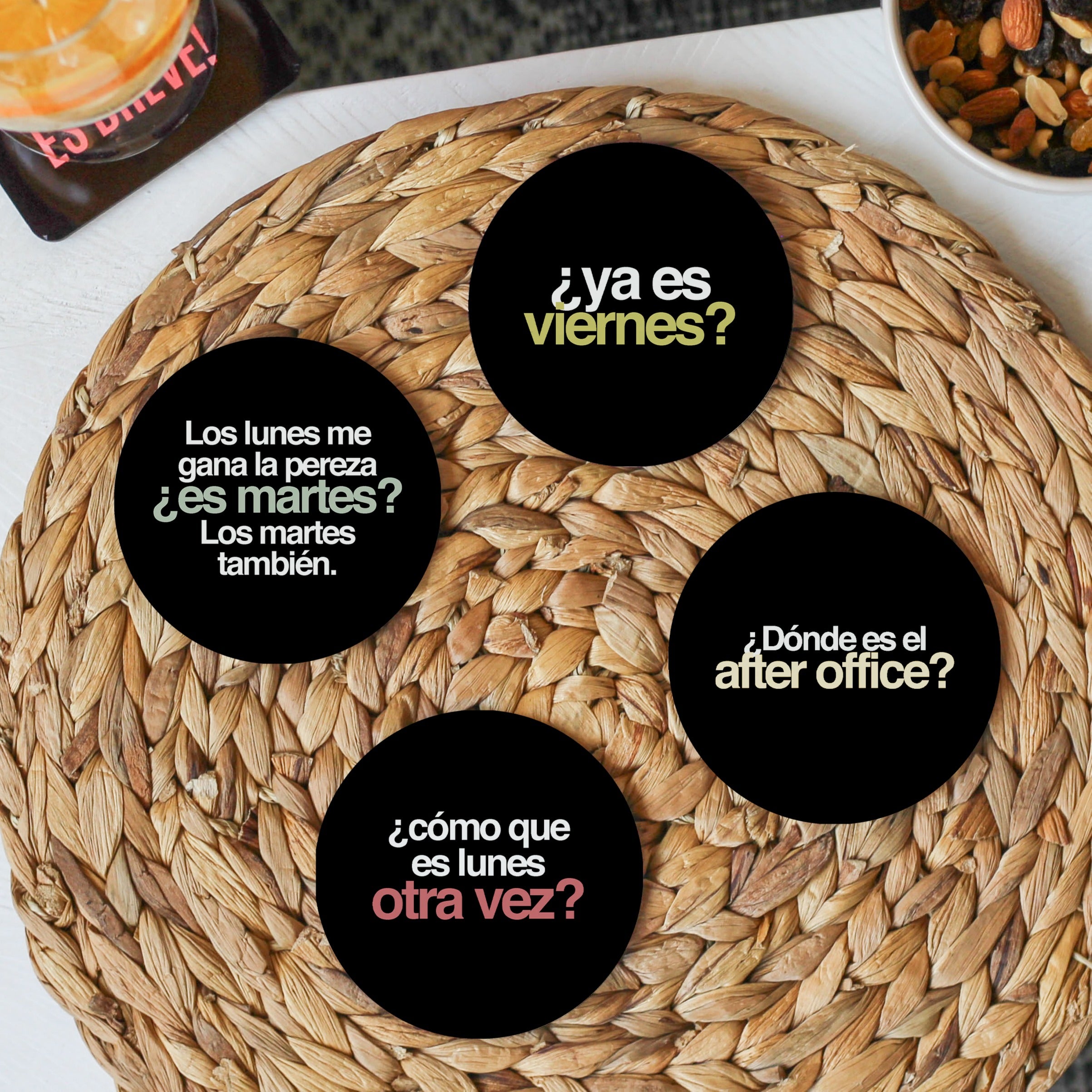Colección Posavasos Trabajo - ¿Ya es viernes?