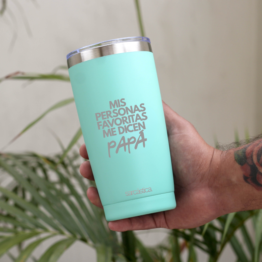 Vaso Térmico Mis personas favoritas me dicen papá