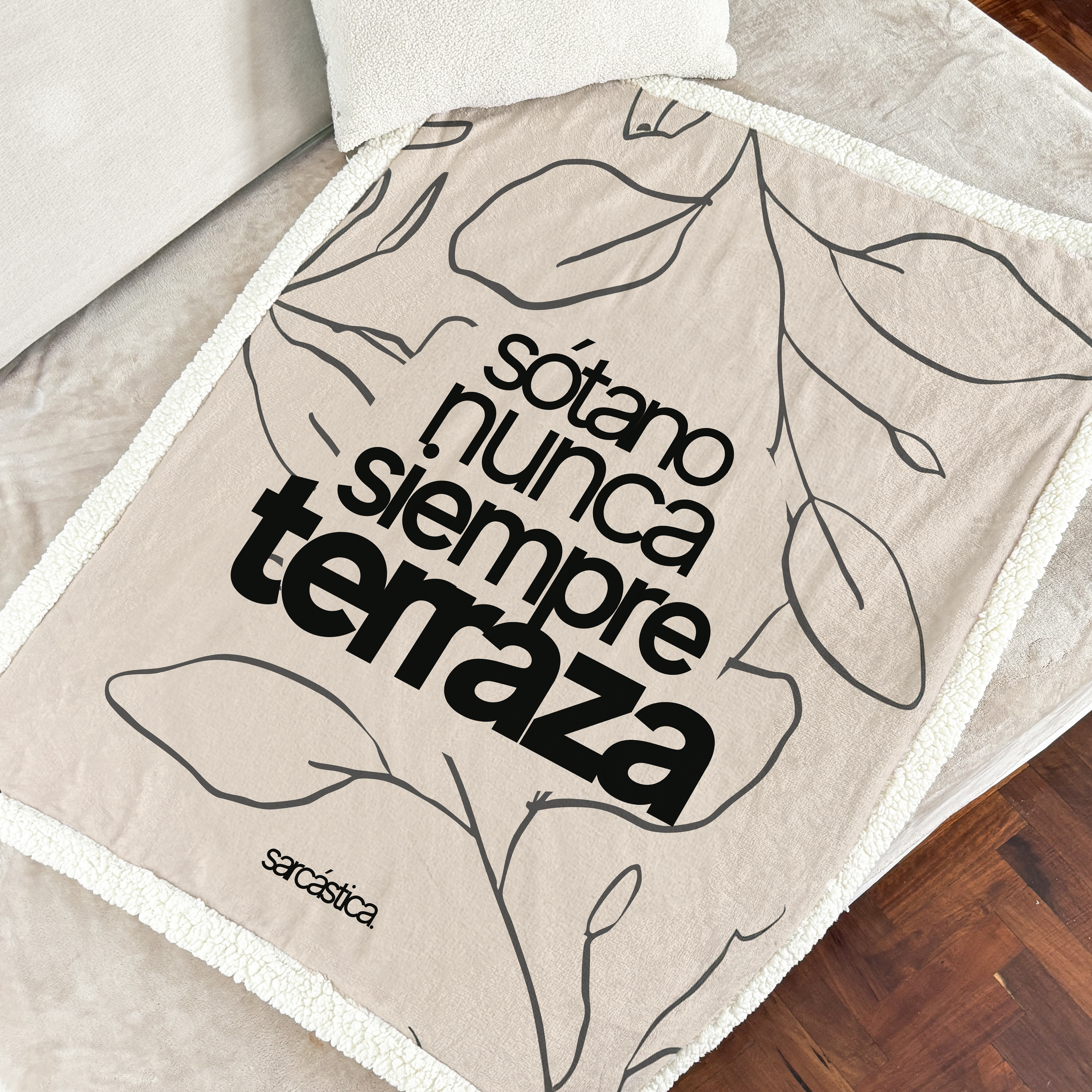 Manta Sótano nunca siempre terraza