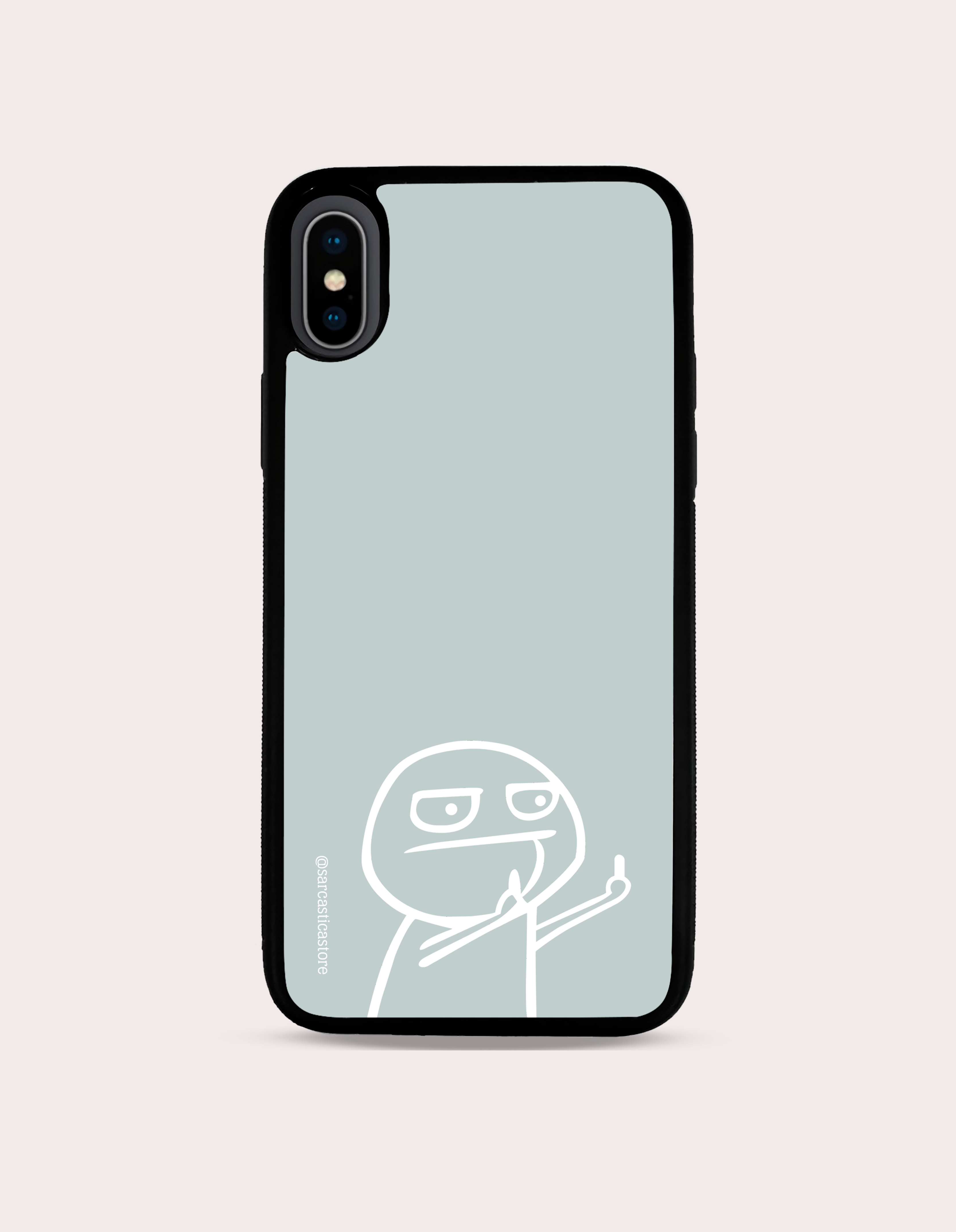 Case Funny Finger Menta