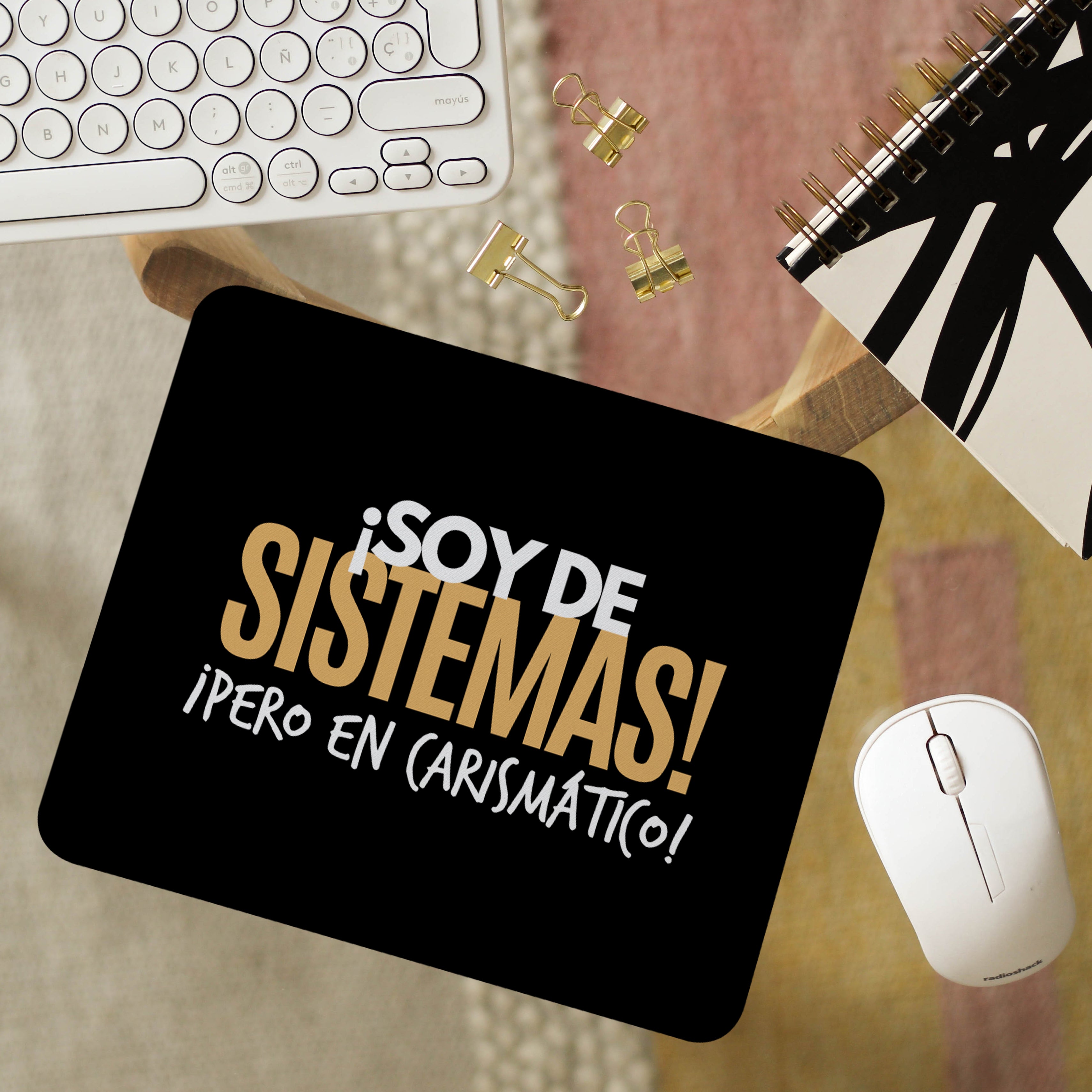 Mousepad Trabajo ¡Soy de sistemas!