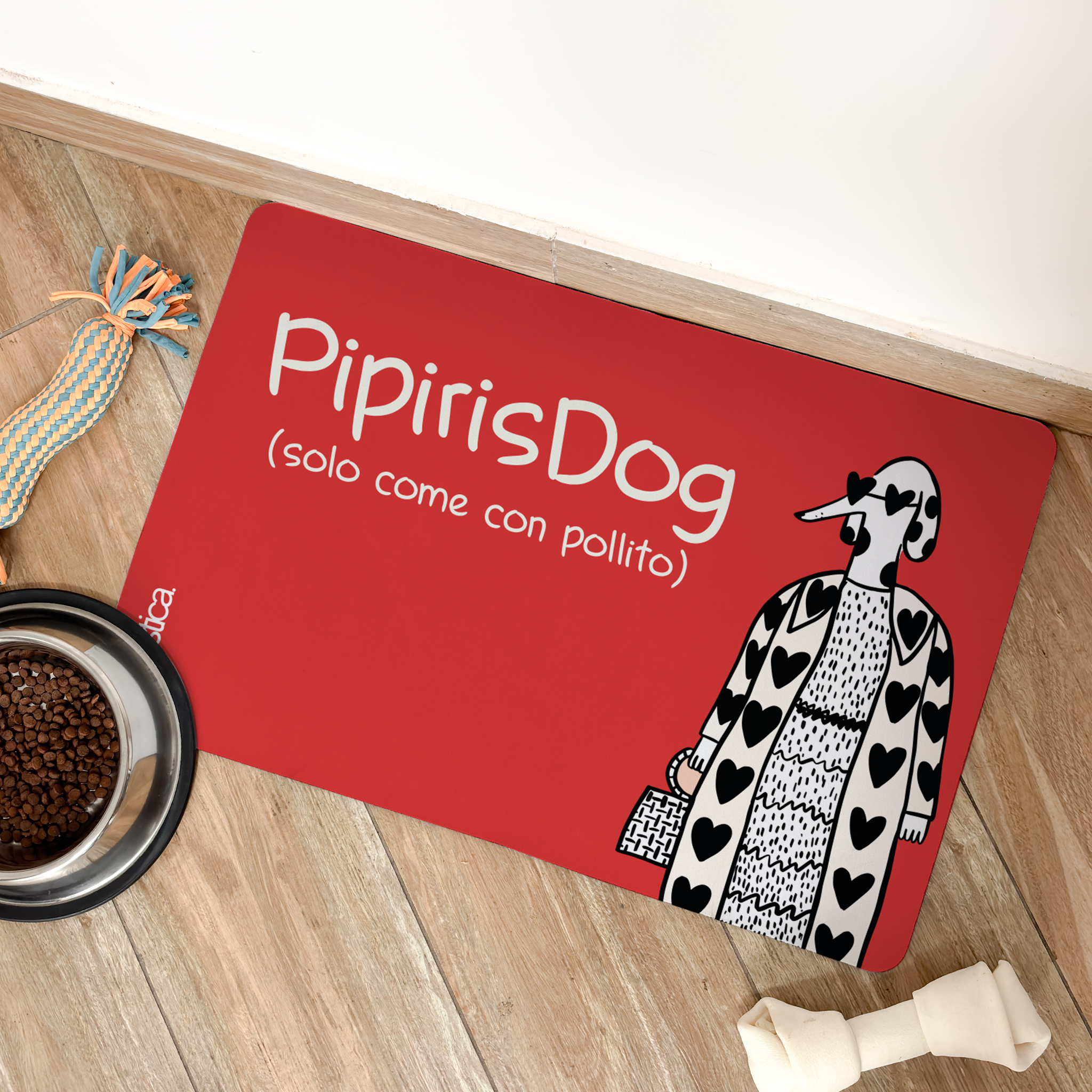 Tapete de Comida Mascotas PipirisDog
