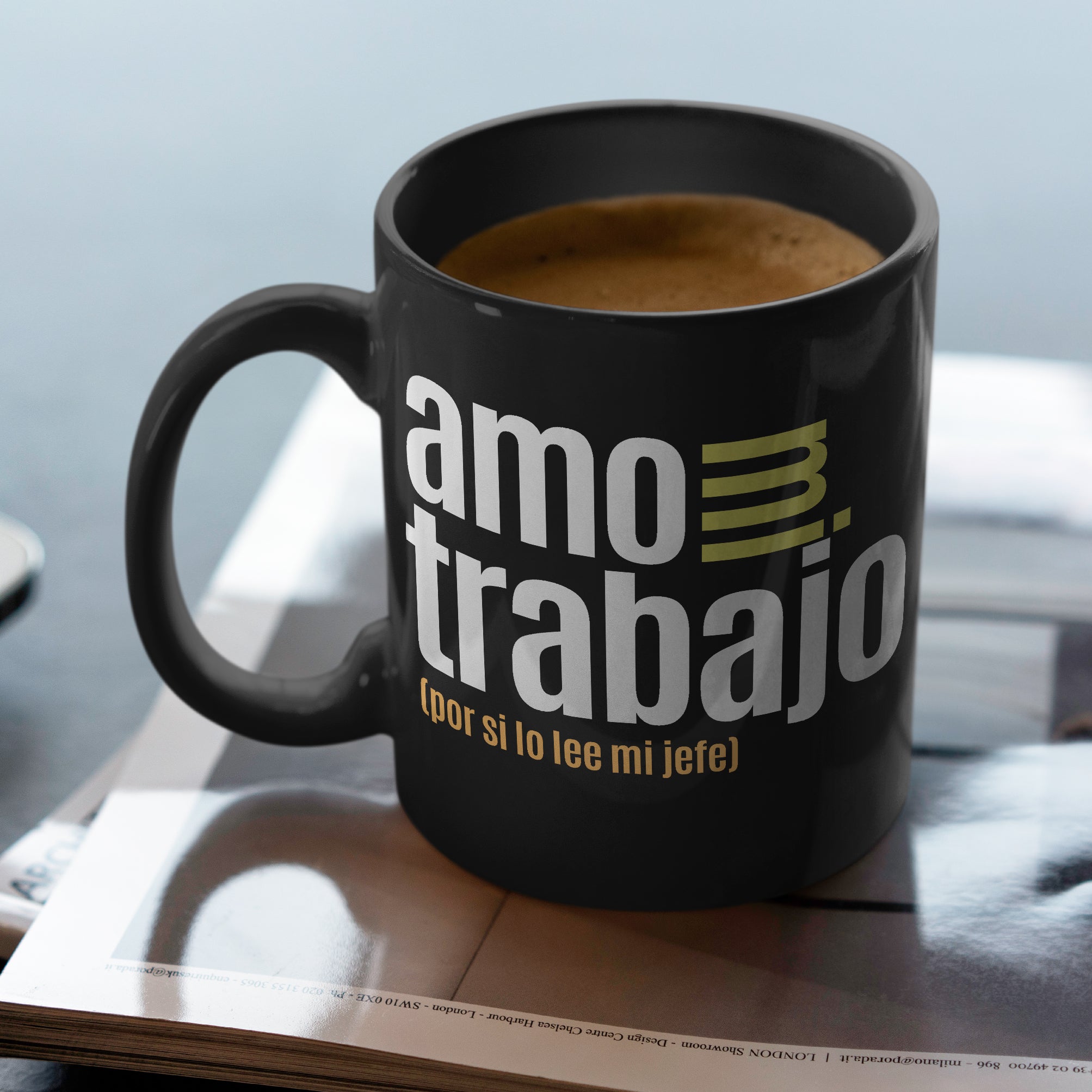 Taza Trabajo Amo mi trabajo