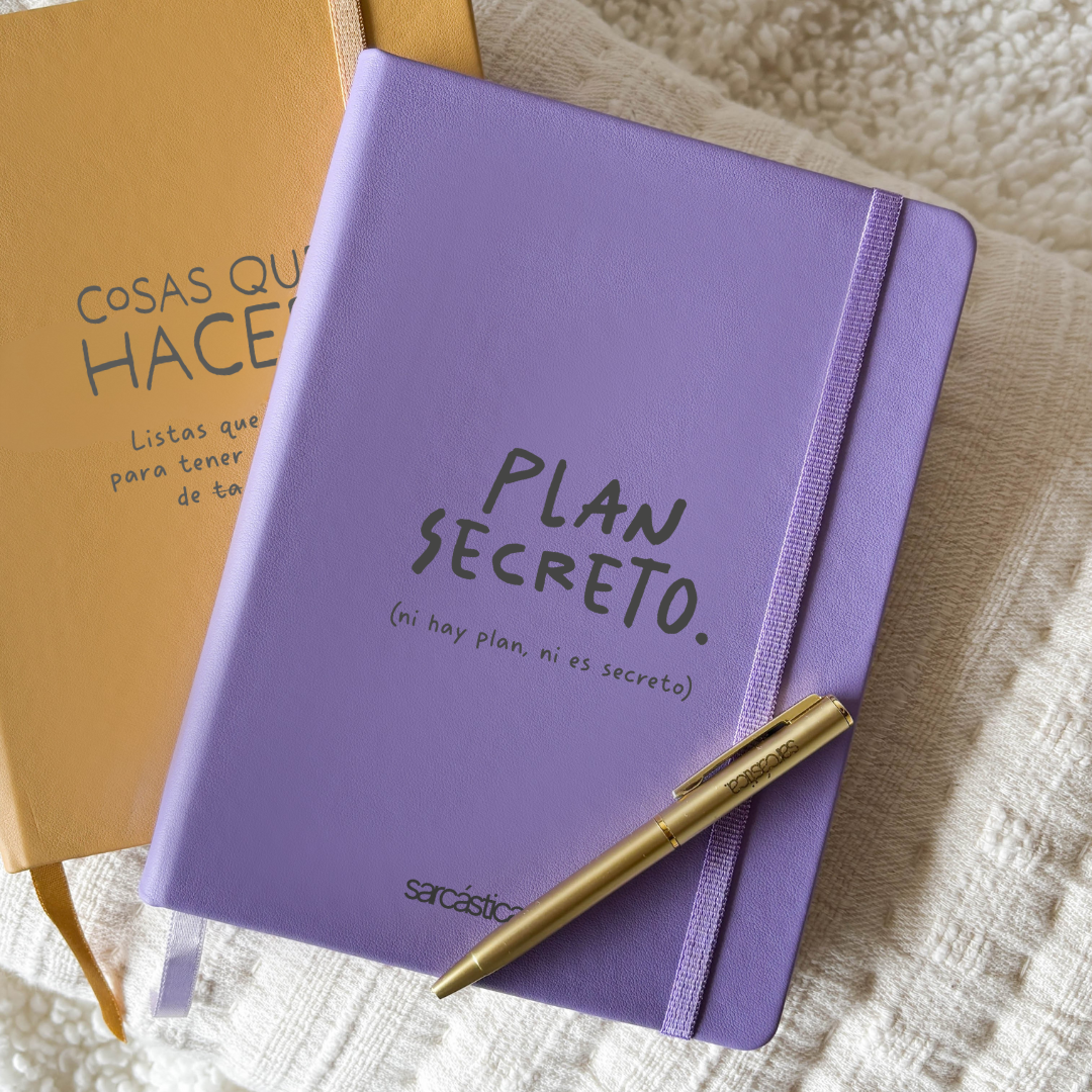 Libreta Pocket - Plan Secreto