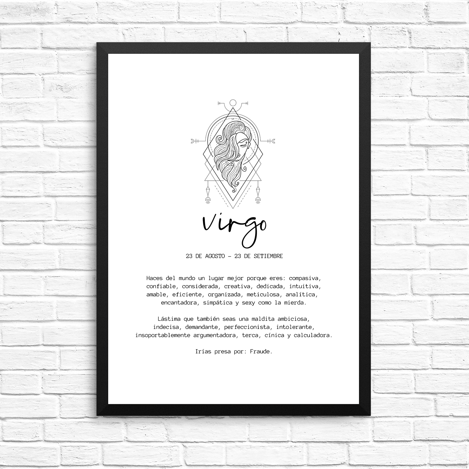 Cuadro Virgo