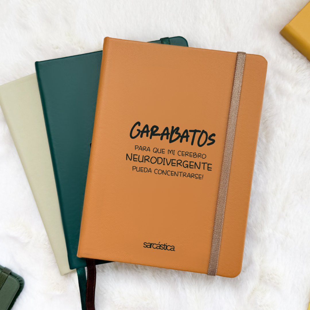 Libreta Pocket - Garabatos para que mi cerebro neurodivergente...