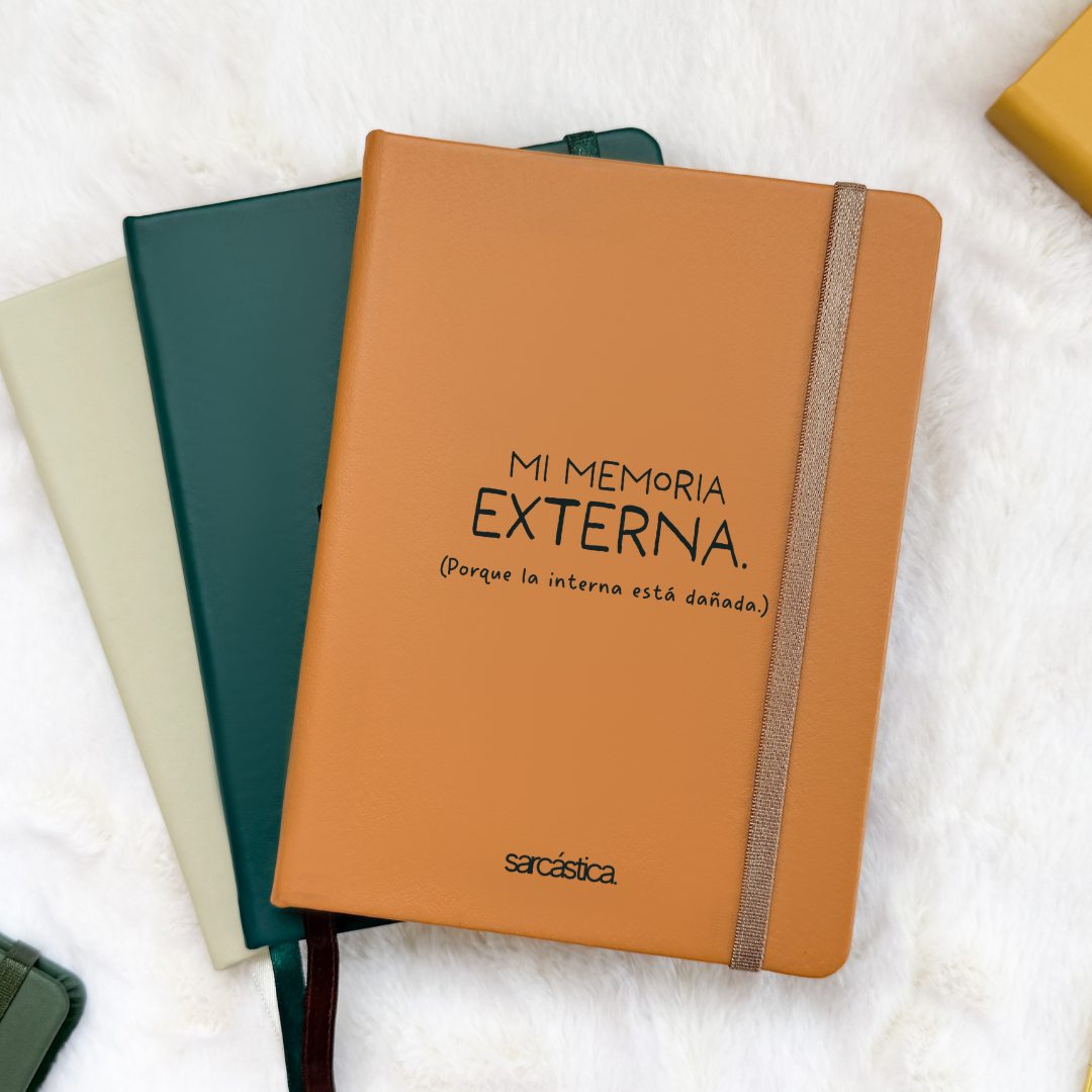 Libreta Pocket - Mi memoria externa (porque la interna está dañada)