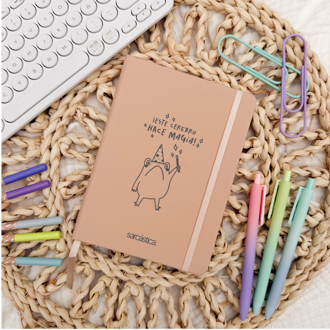 Libreta Pocket Escolar - ¡Este cerebro hace magia!