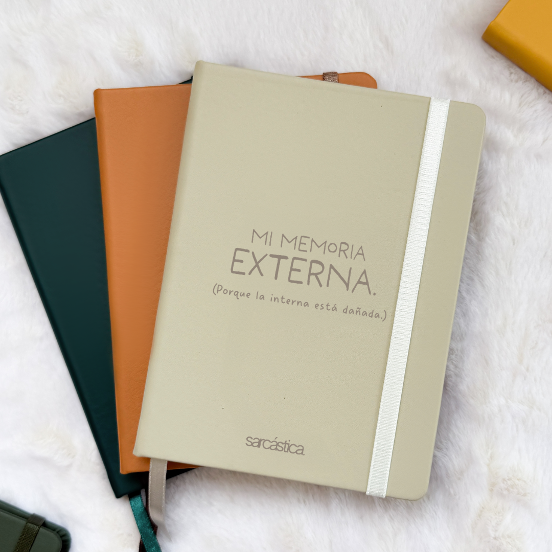 Libreta Pocket - Mi memoria externa (porque la interna está dañada)