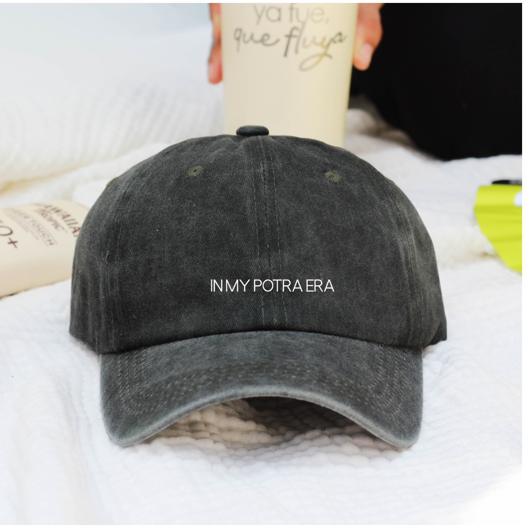 Gorra Washed - In my potra era