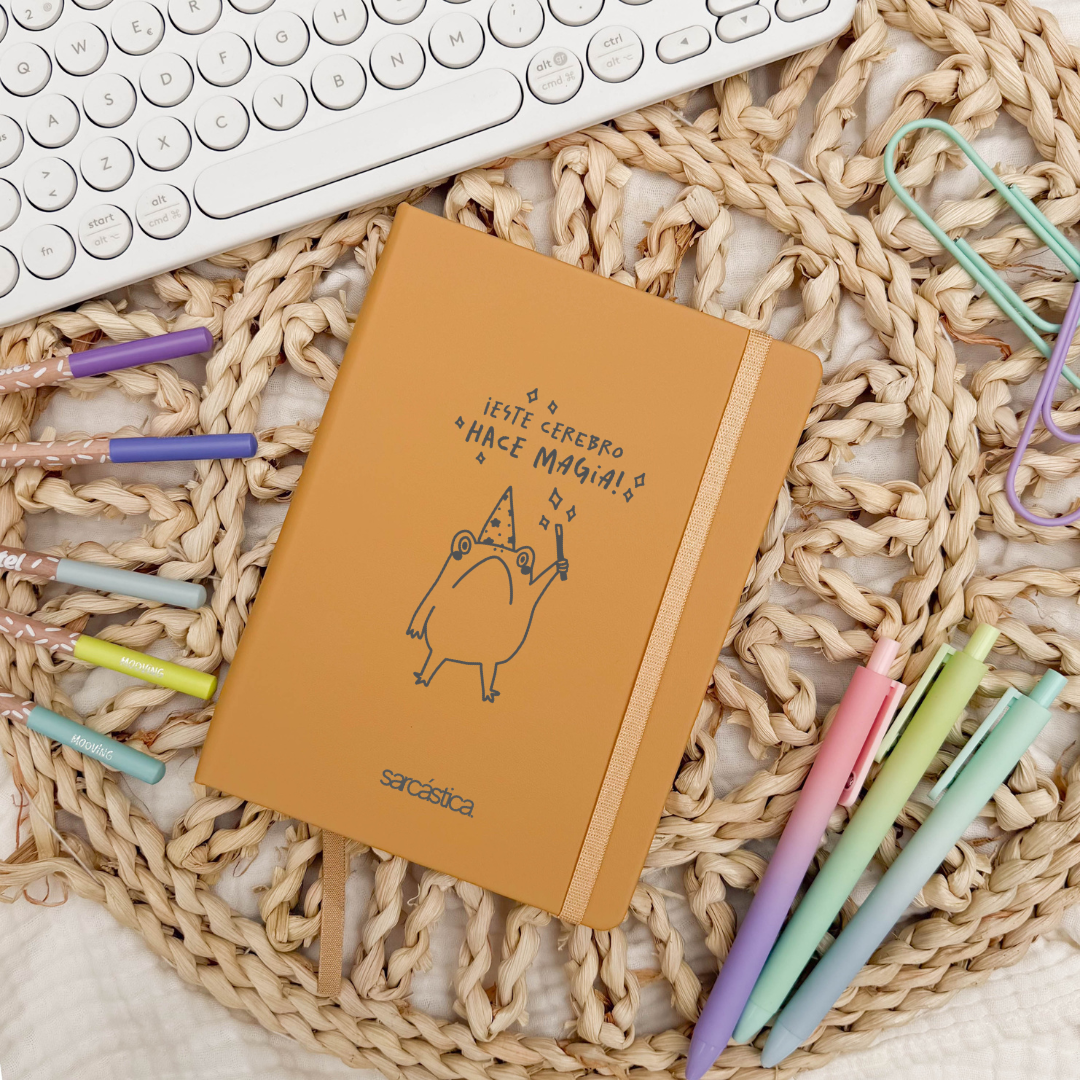 Libreta Pocket Escolar - ¡Este cerebro hace magia!