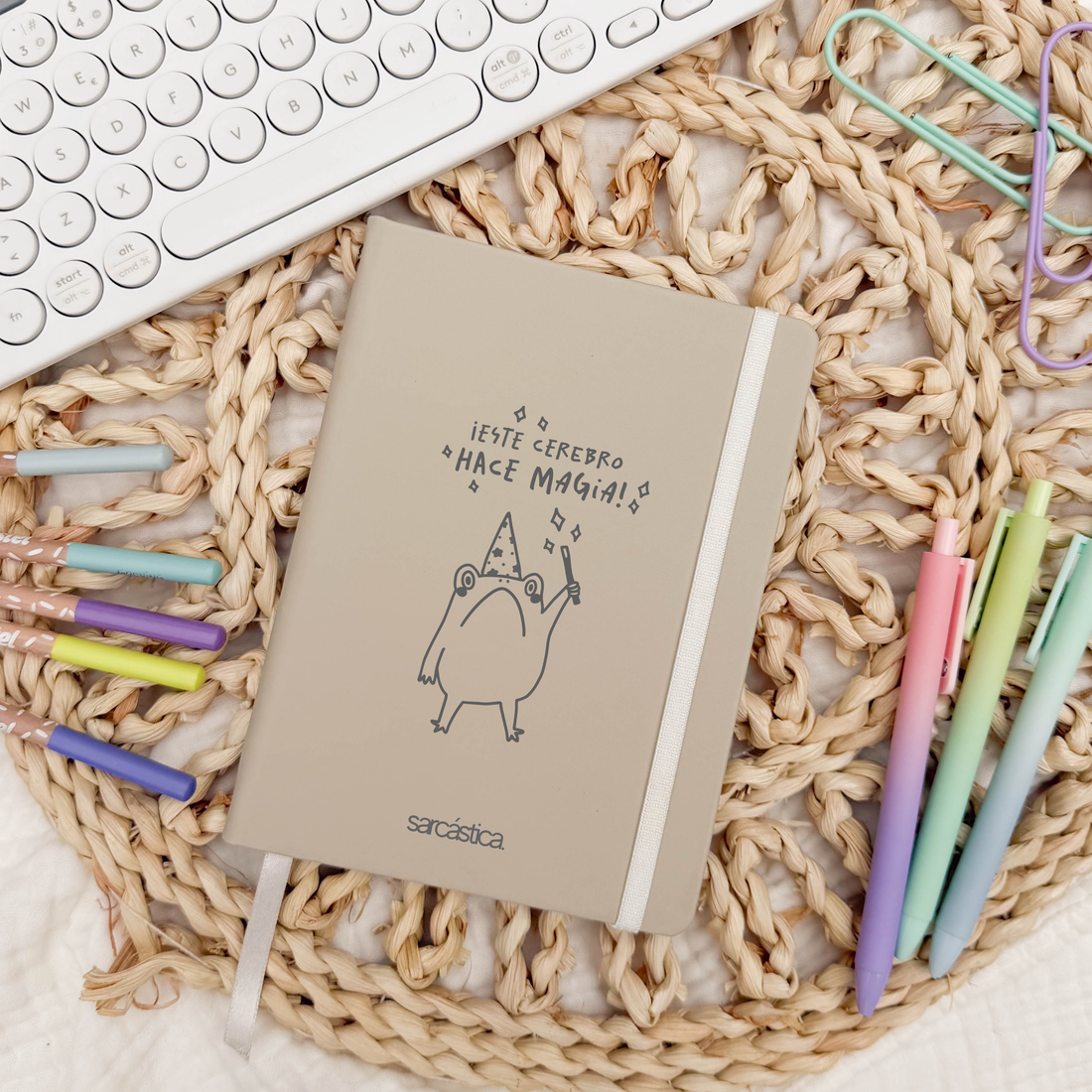 Libreta Pocket Escolar - ¡Este cerebro hace magia!