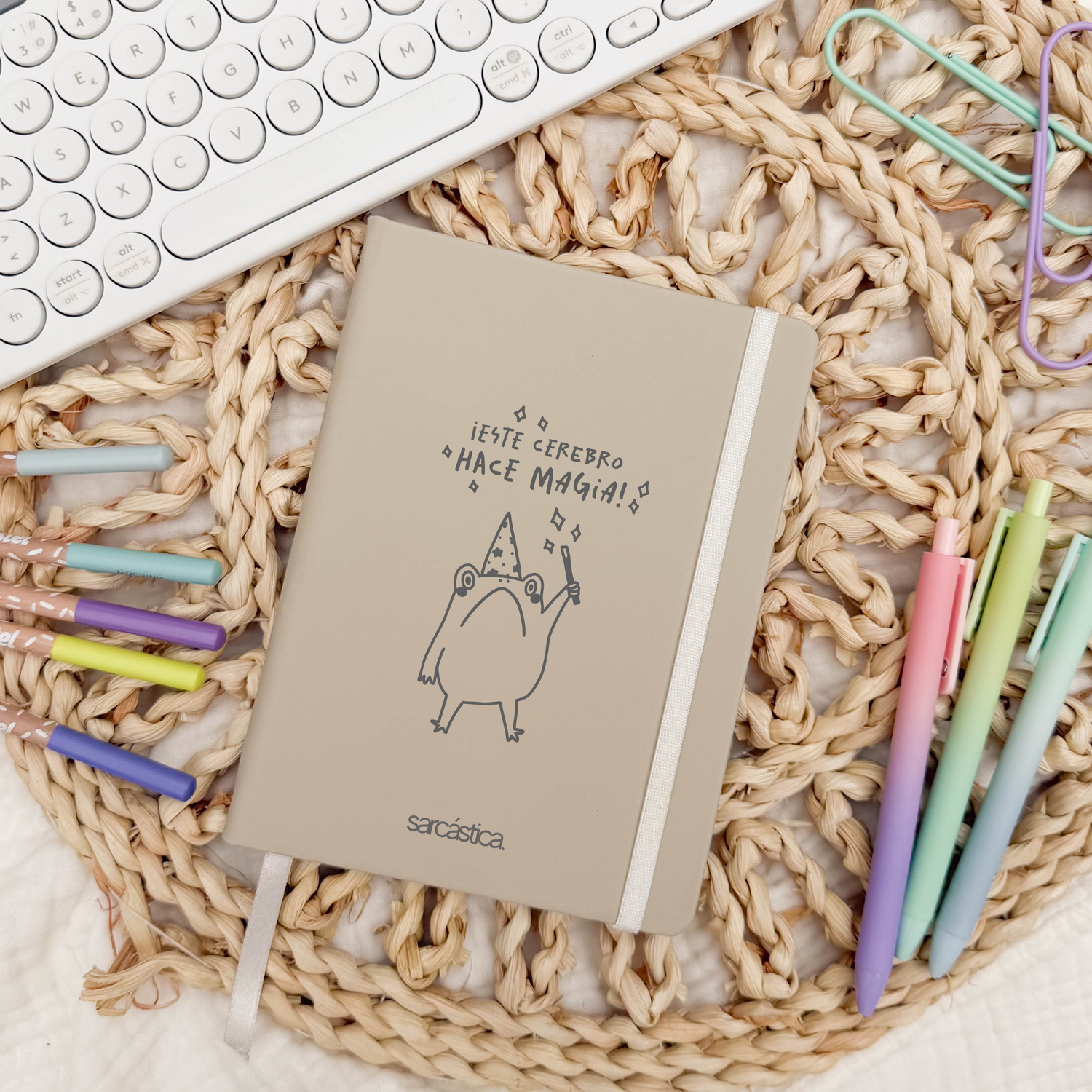 Libreta Pocket Escolar - ¡Este cerebro hace magia!