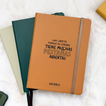 Libreta Pocket - Mi cerebro tiene muchas pestañas abiertas