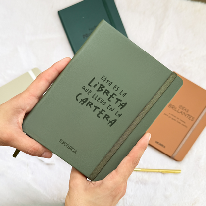 Libreta Pocket - Esta es la libreta que llevo en la cartera