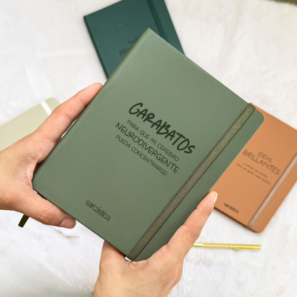 Libreta Pocket - Garabatos para que mi cerebro neurodivergente...