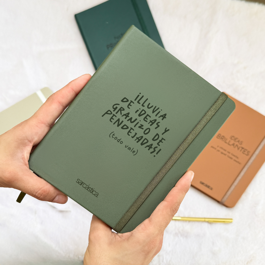 Libreta Pocket - Lluvia de ideas y granizo de pendejadas