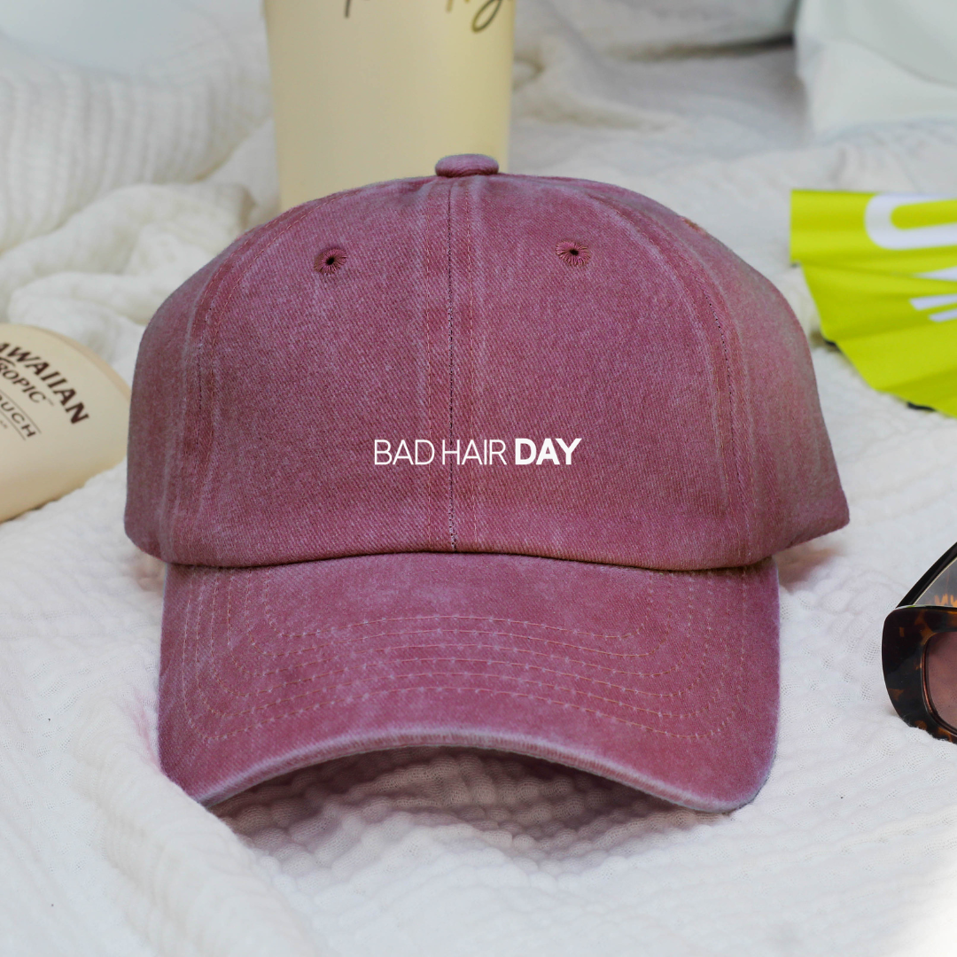 Gorra Washed - Bad hair day