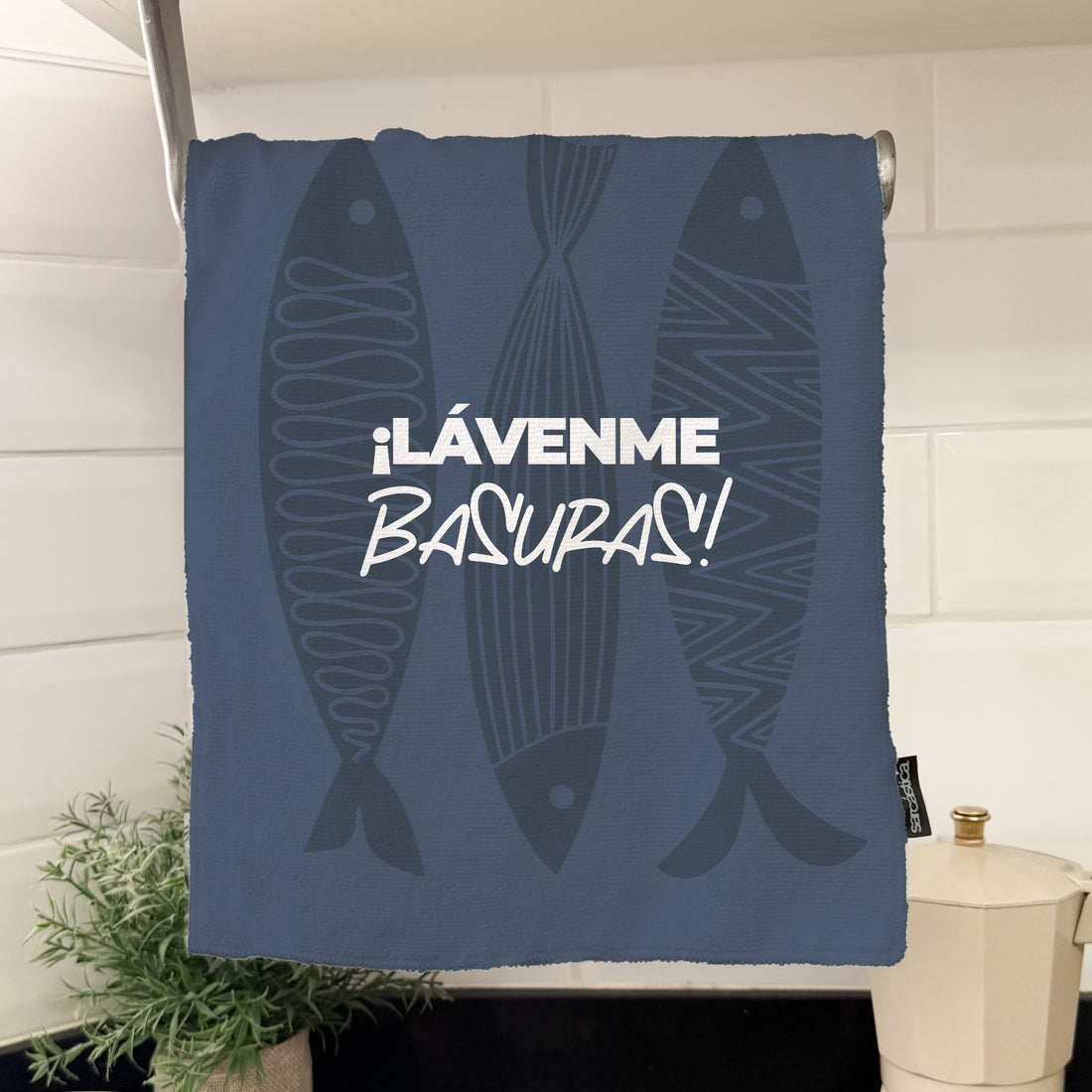 Secador - ¡Lávenme basuras!
