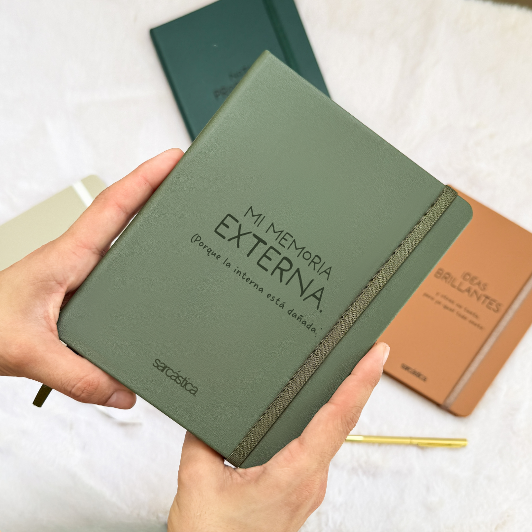 Libreta Pocket - Mi memoria externa (porque la interna está dañada)