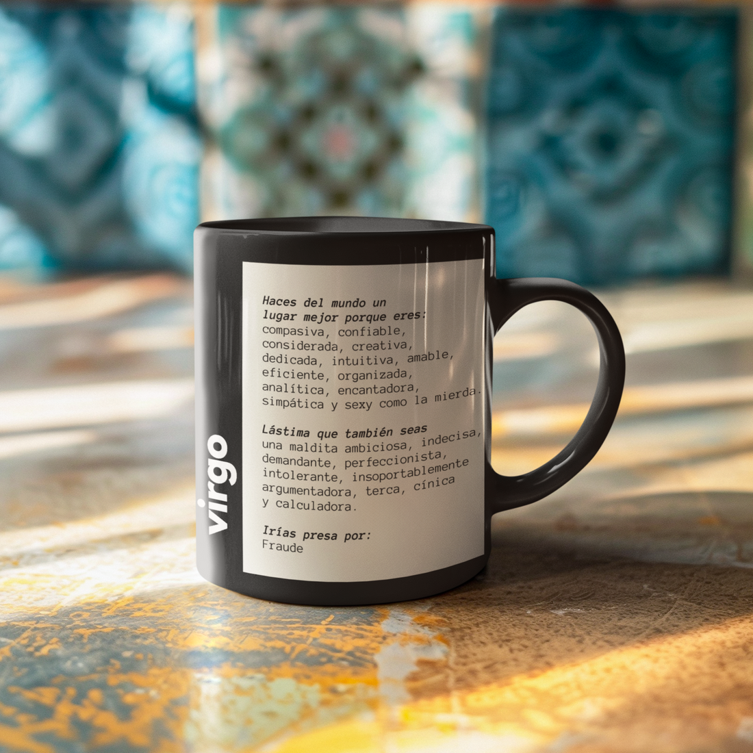 Taza Horóscopo Zodiacal - Virgo