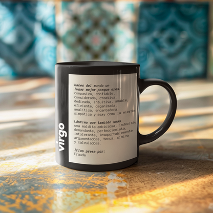 Taza Horóscopo Zodiacal - Virgo