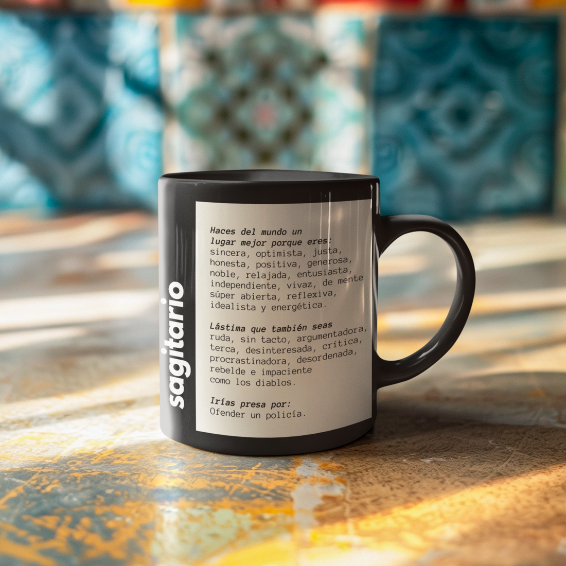Taza Horóscopo Zodiacal - Sagitario