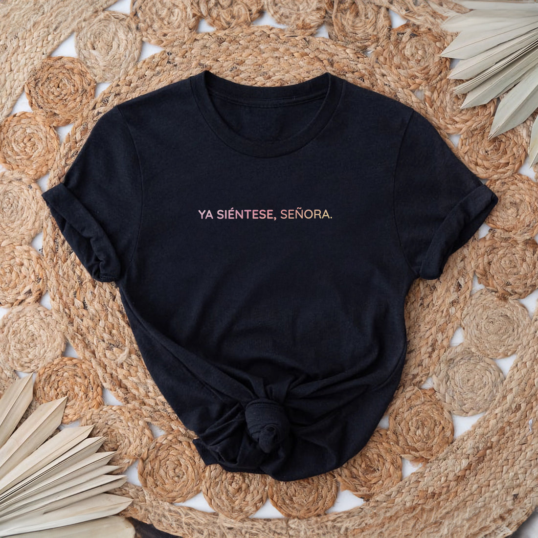 Polo Mujer Ya siéntese, señora.