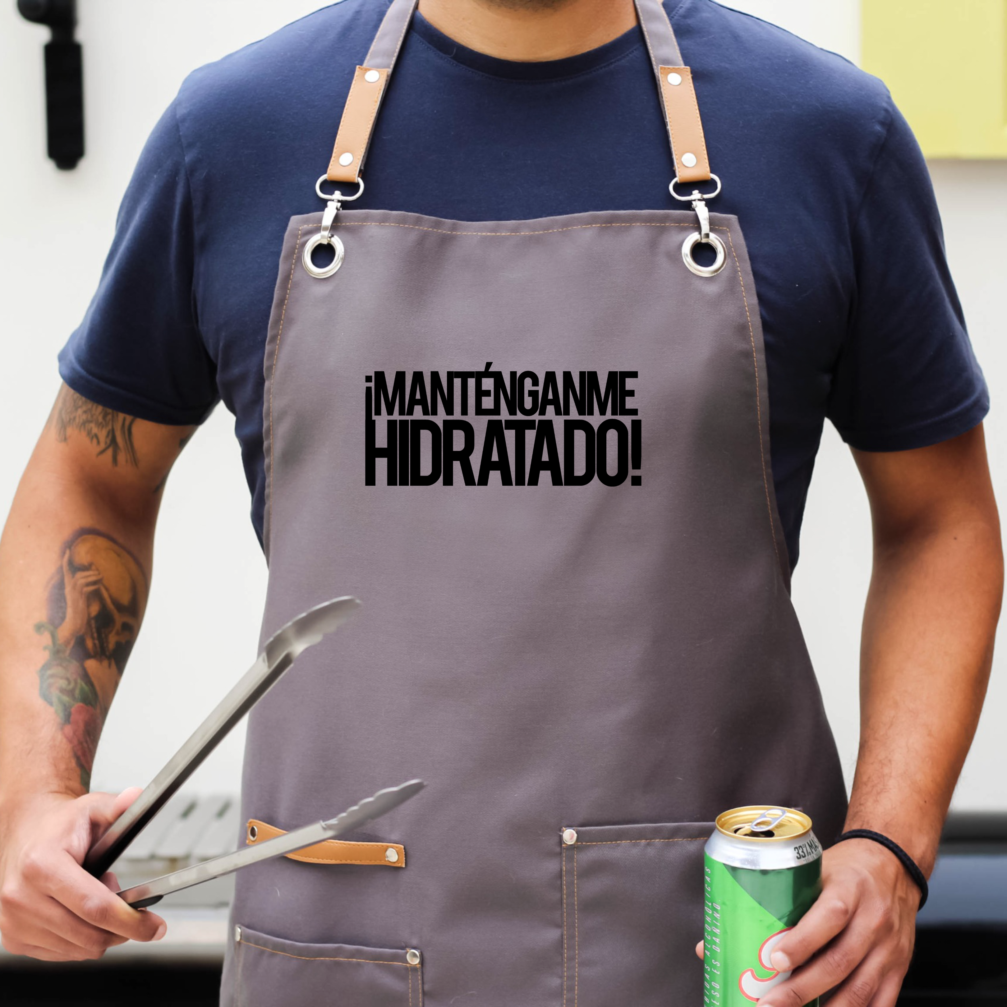 Mandil ¡Manténganme Hidratado!