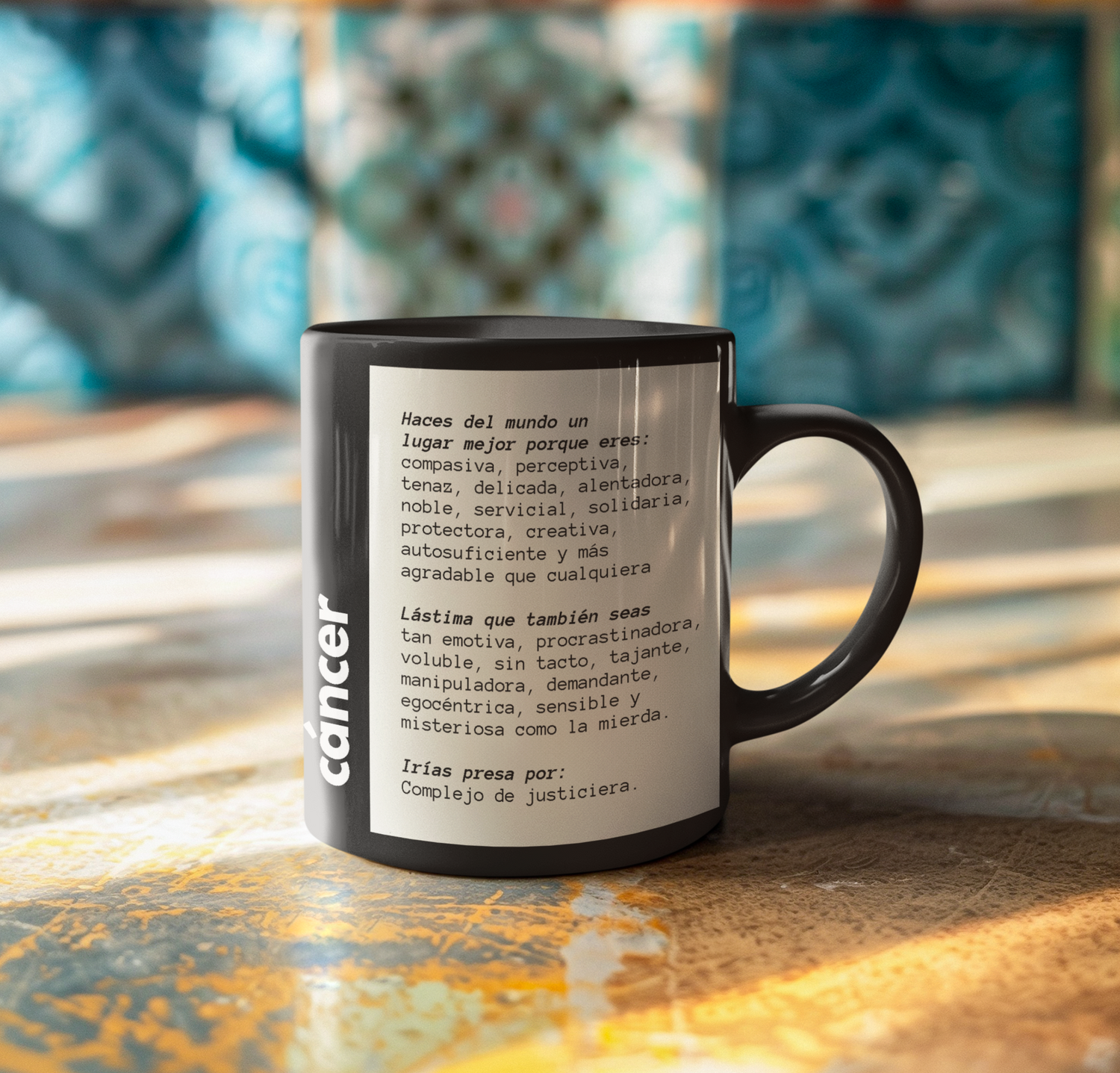 Taza Horóscopo Zodiacal - Cáncer