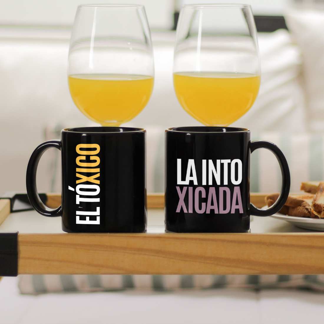 Tazas Match Los tóxicos