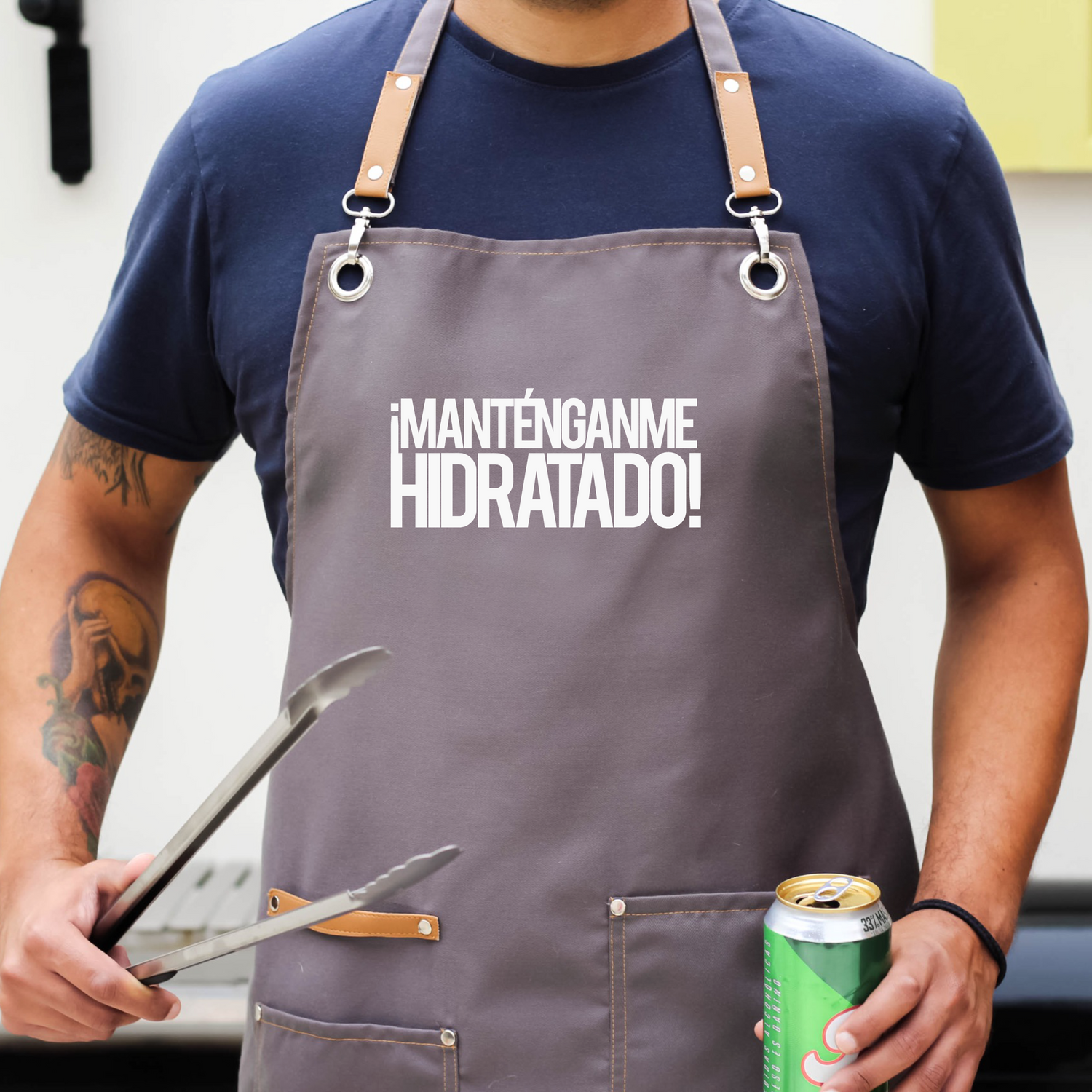 Mandil ¡Manténganme Hidratado!