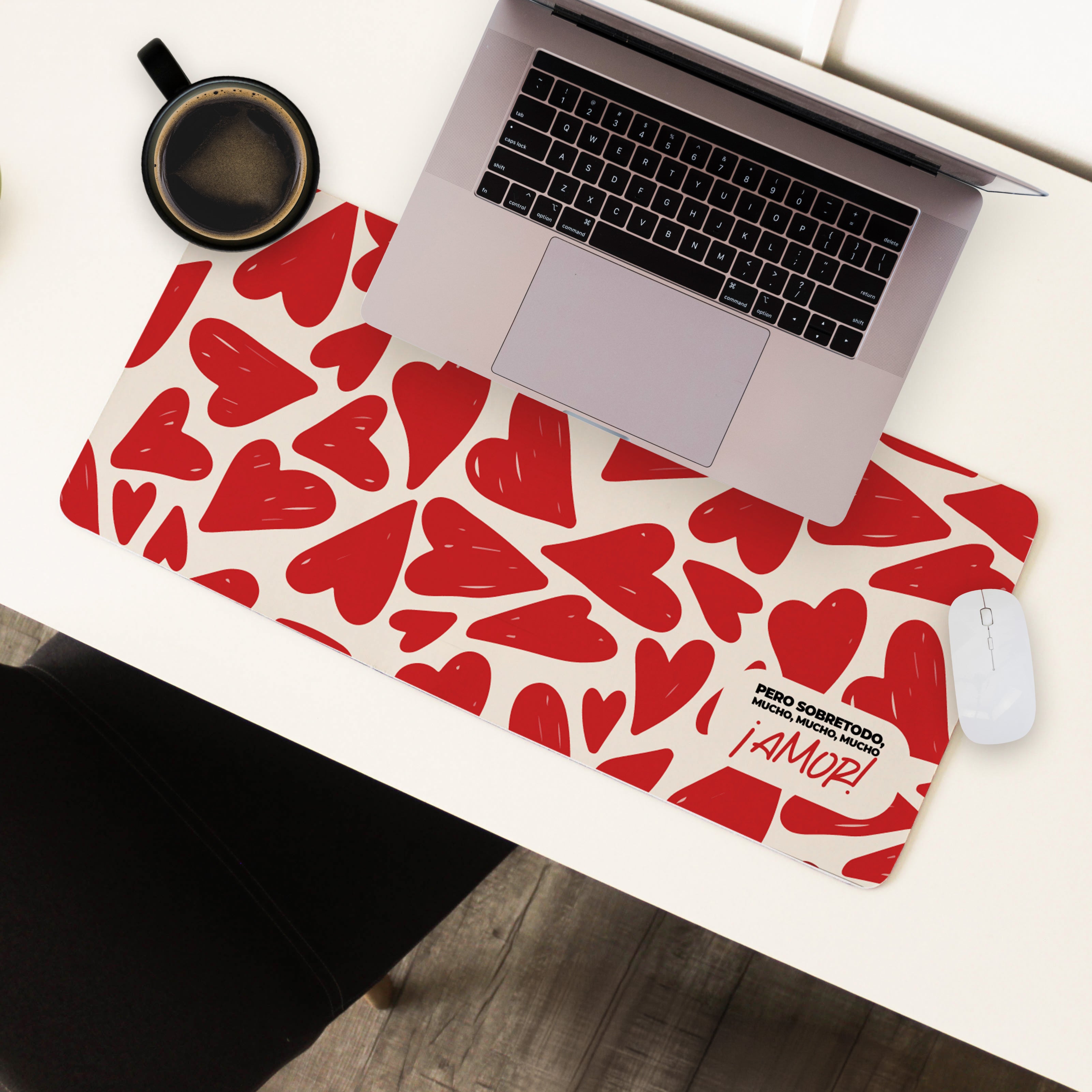 Mousepad ExtraLarge Pero sobretodo, mucho, mucho, mucho ¡Amor!