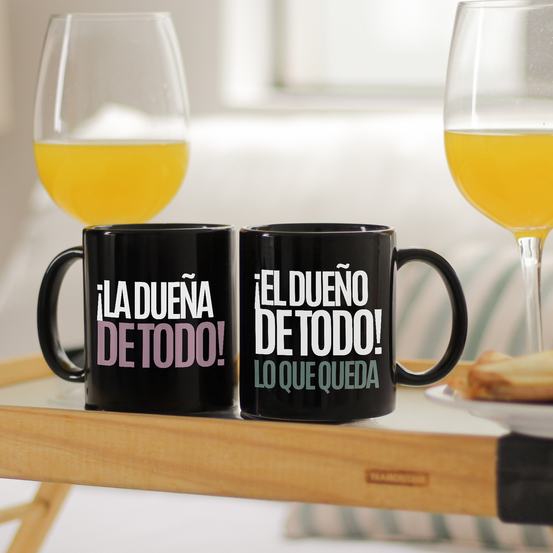 Tazas Match ¡La Dueña de todo!
