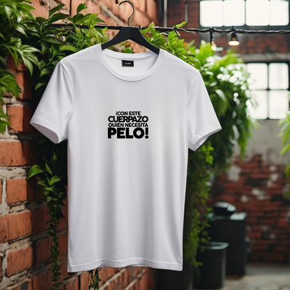Polo Hombre ¡Con este cuerpazo quién necesita pelo!