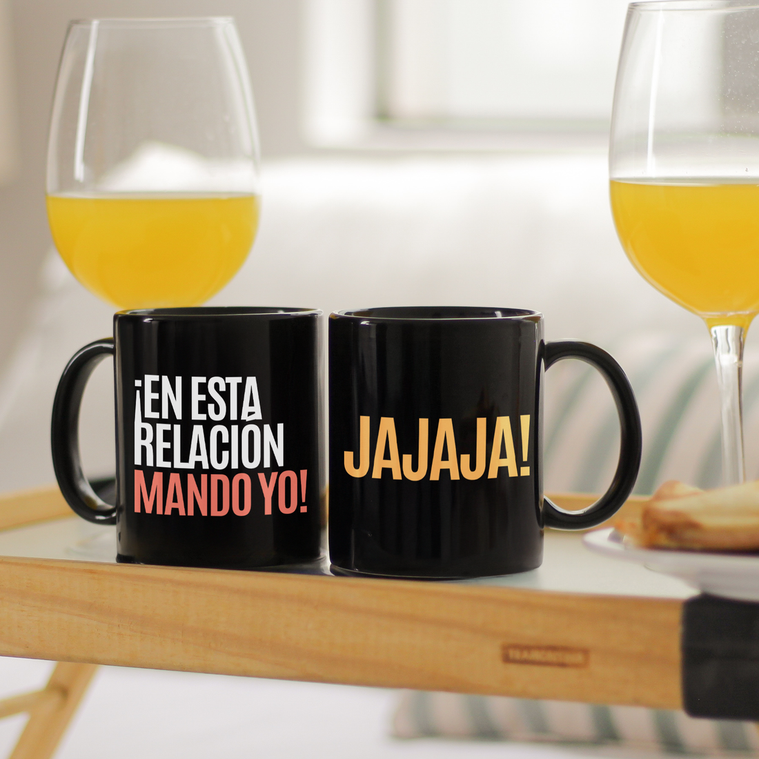 Tazas Match ¡ En esta relación mando yo! JAJAJA!