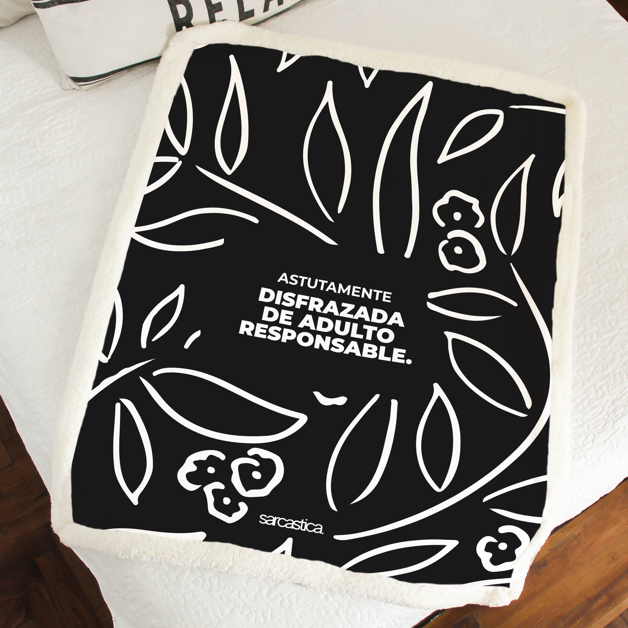 Manta Astutamente disfrazada de adulto responsable.