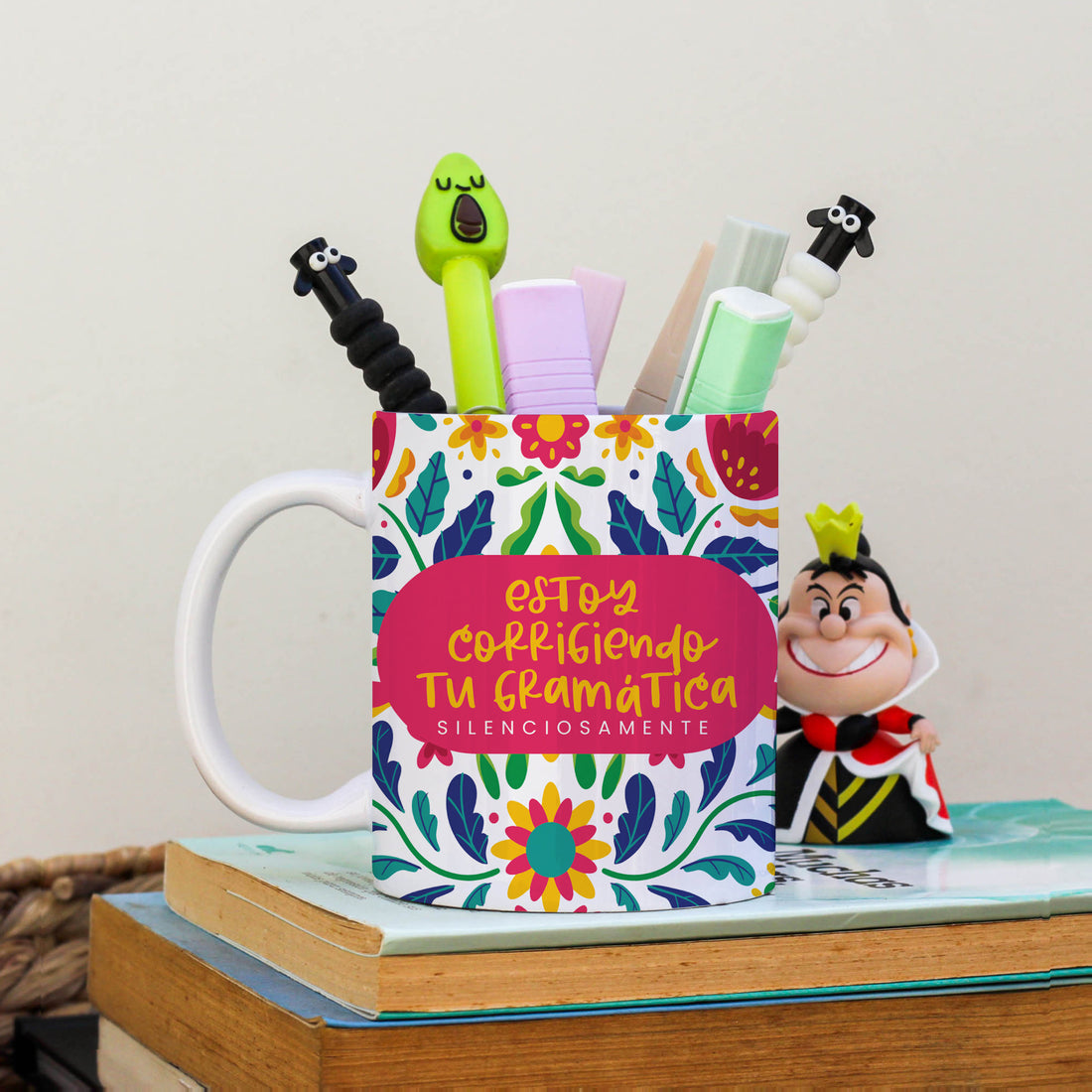 Taza Estoy corrigiendo tu gramática silenciosamente