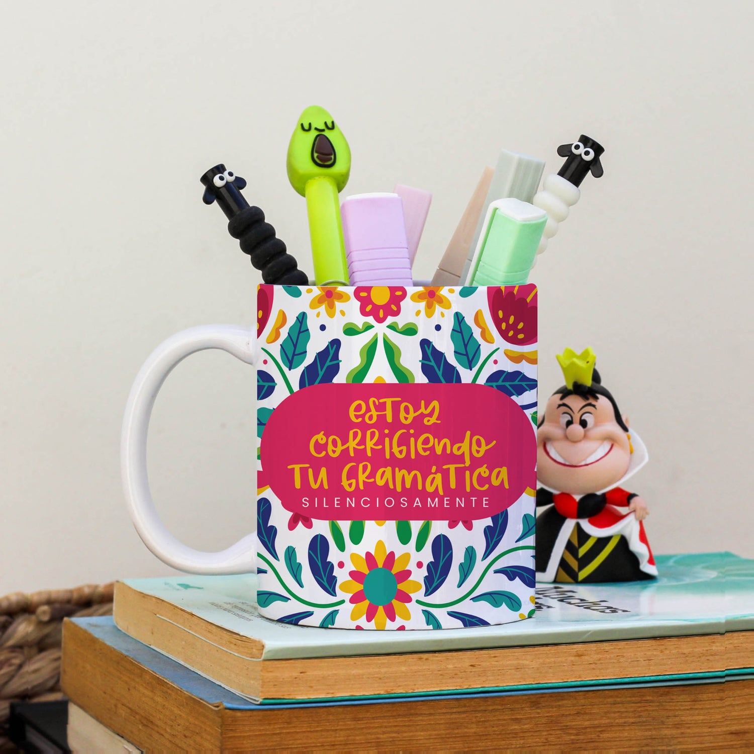 Taza Estoy corrigiendo tu gramática silenciosamente
