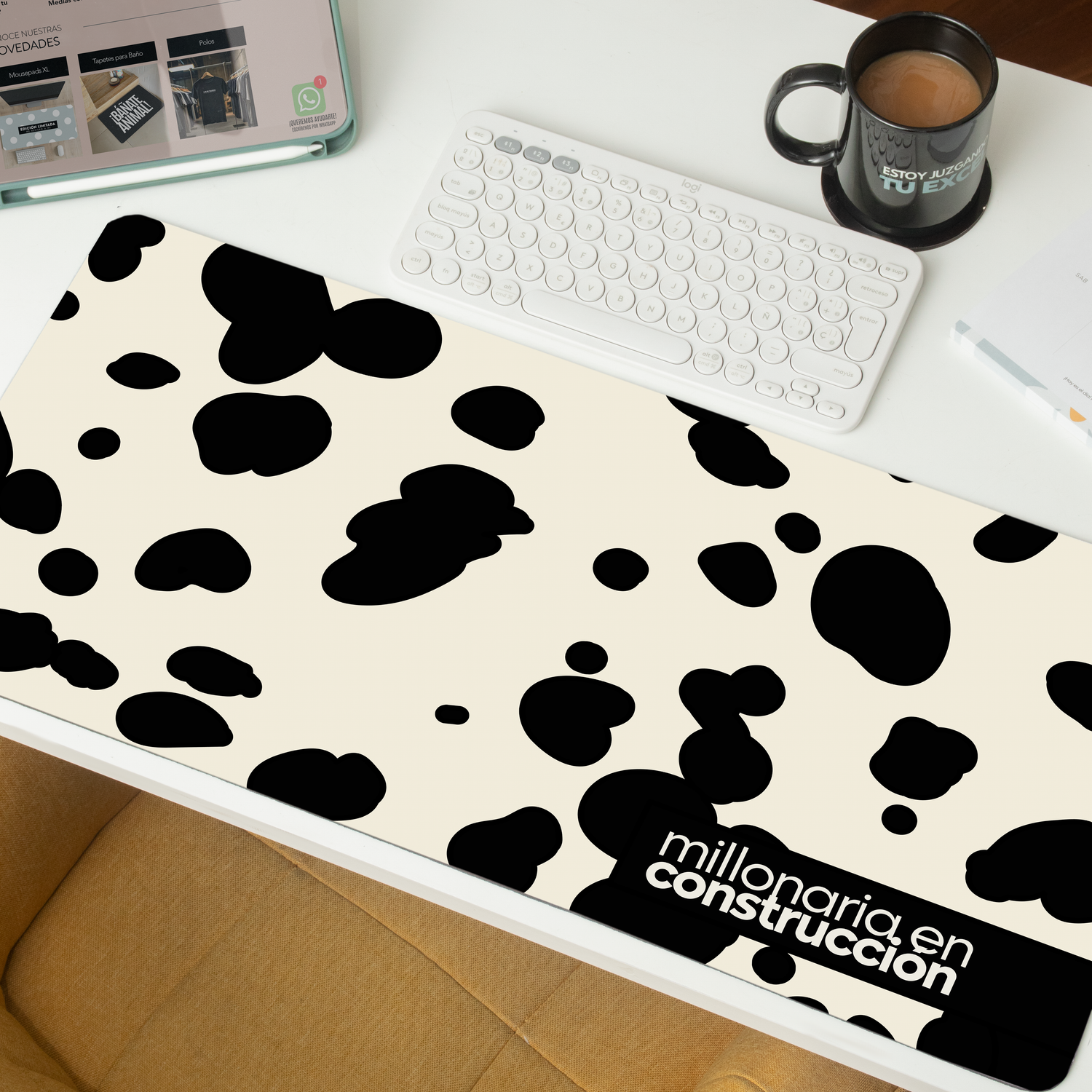 Mousepad ExtraLarge Millonaria en Construcción DÁLMATA