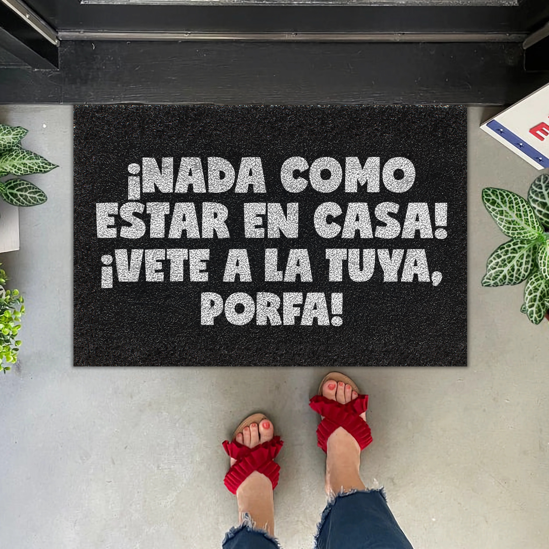 Felpudo ¡Nada como estar en casa!