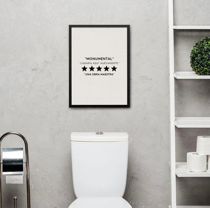 Cuadro de Baño "Monumental"