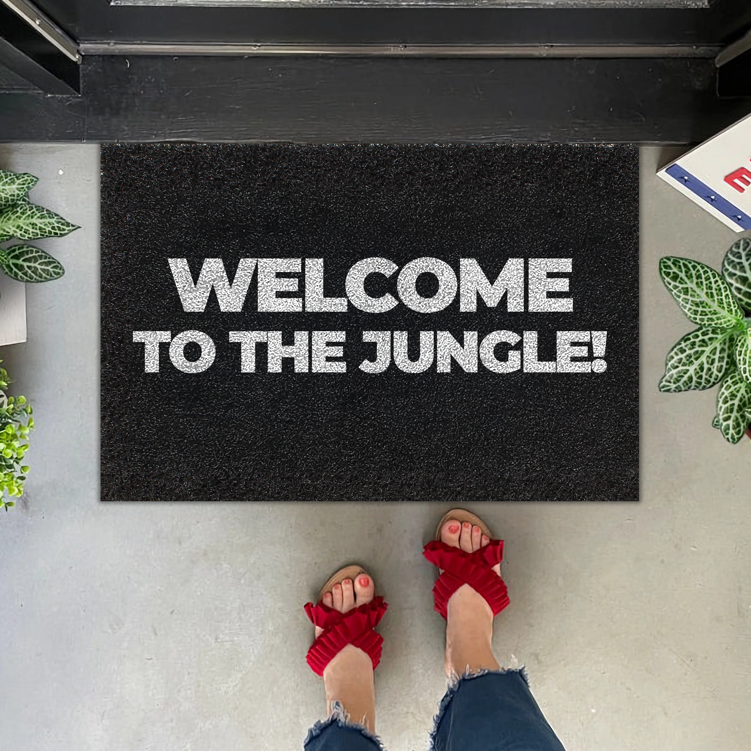 Felpudo Welcome to the Jungle
