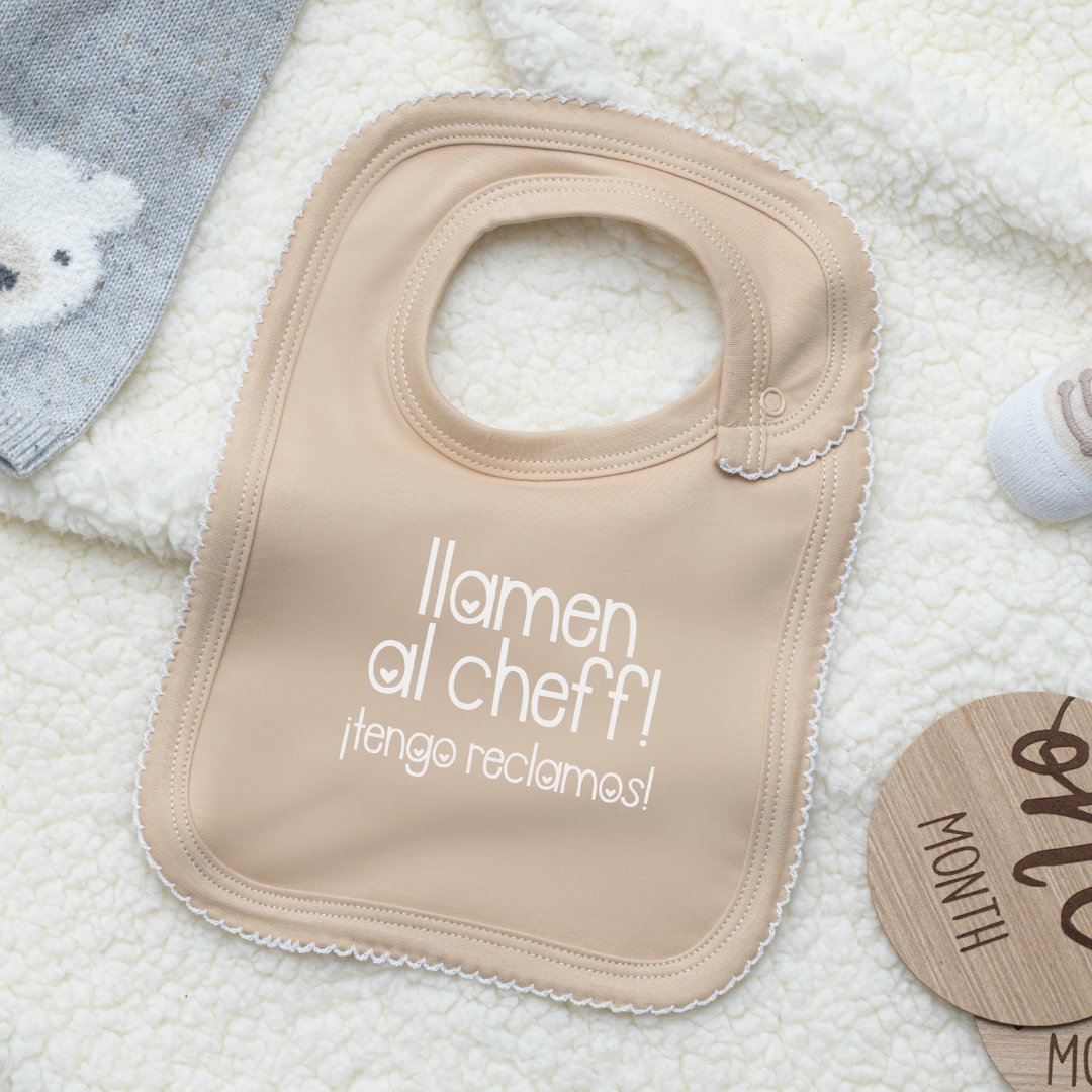Babero - Llamen al cheff! ¡Tengo reclamos!