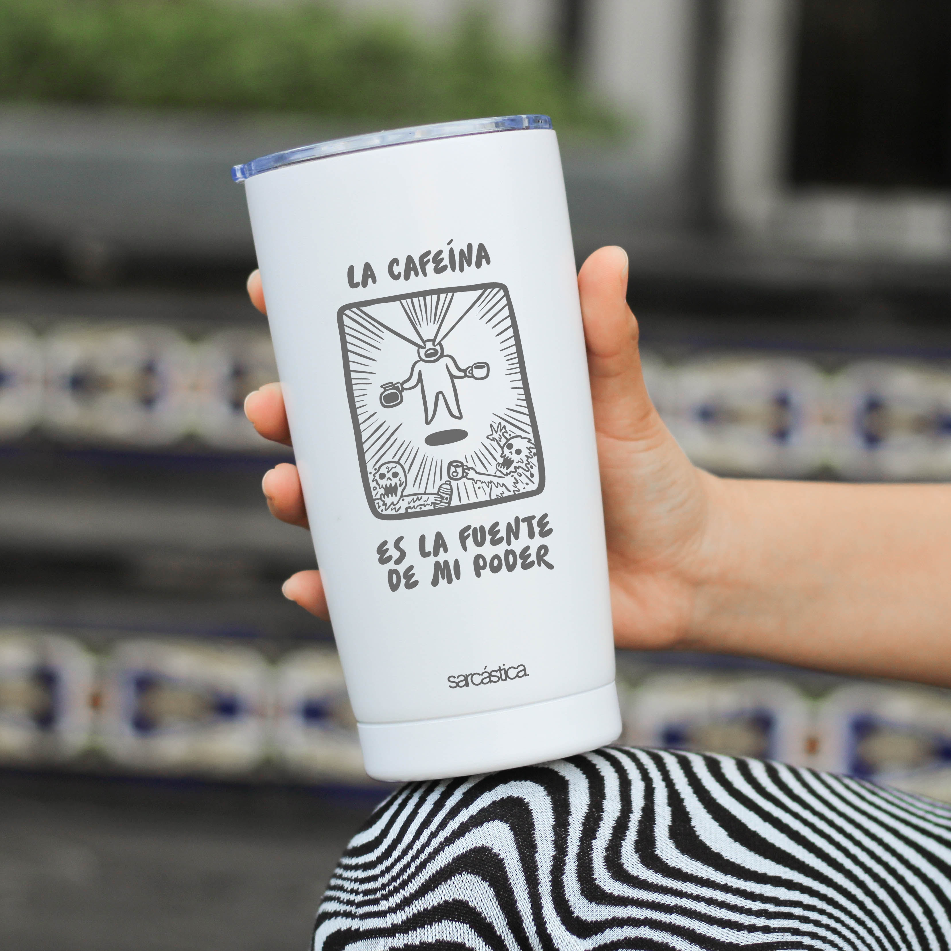 Vaso Térmico l Cotidiano - La cafeína es la fuente de mi poder