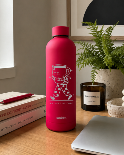 Botella Térmica Velvet: Primero mi Café