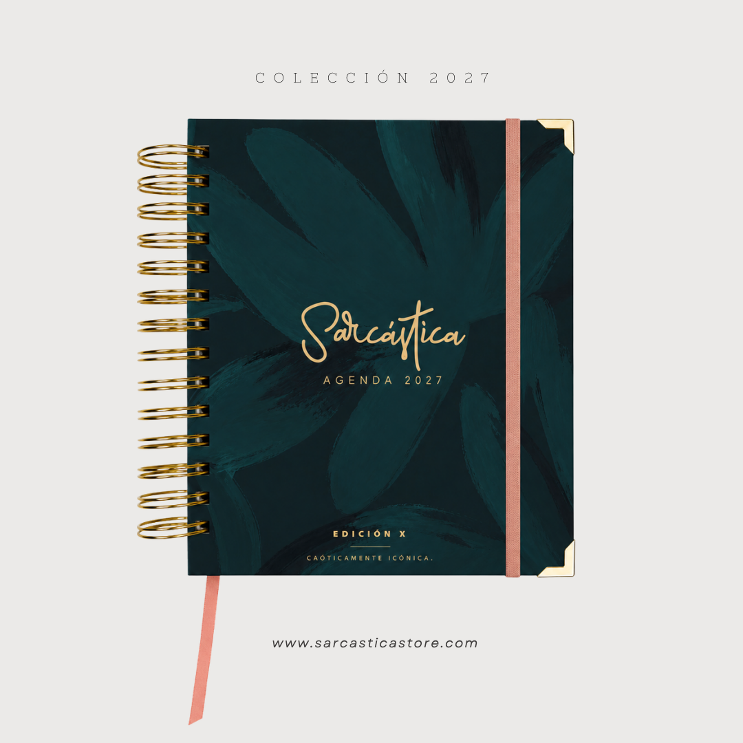 Agenda 2027 DIARIA Sarcástica - BLACK MINT (PREVENTA)