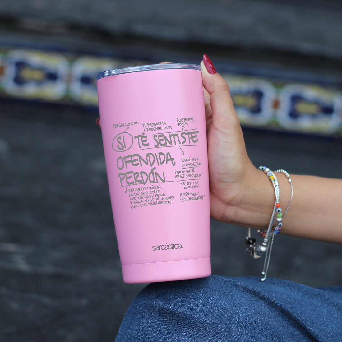 Vaso Térmico l Cotidiano - Si te sentiste ofendida perdón